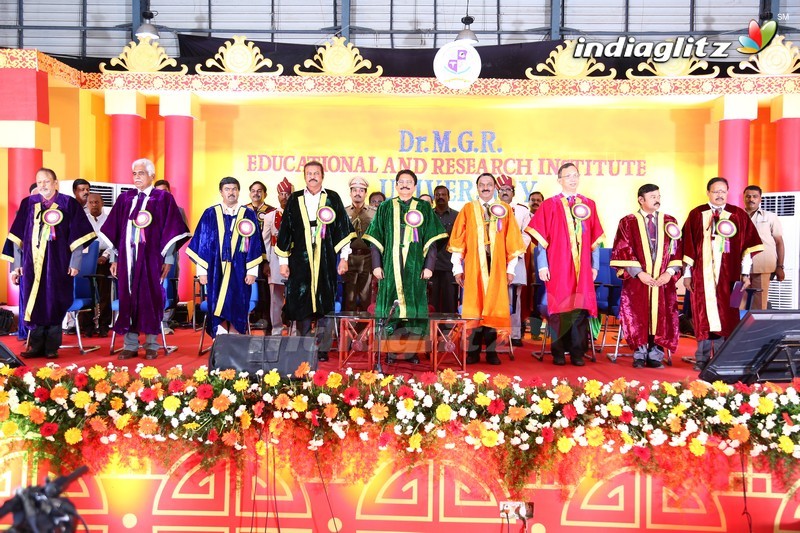 Mohan Babu Receives Doctorate From MGR University