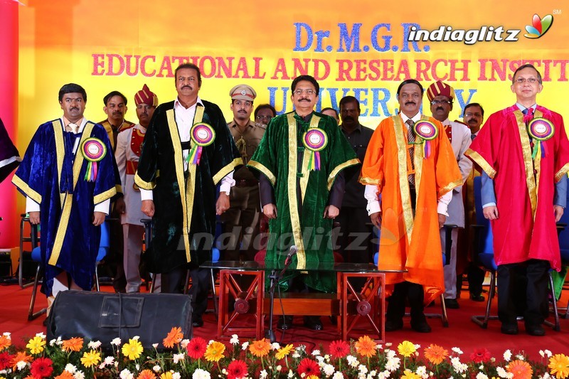 Mohan Babu Receives Doctorate From MGR University