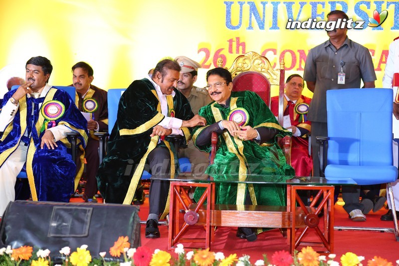 Mohan Babu Receives Doctorate From MGR University