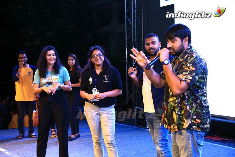 'Meeku Mathrame Cheptha' Team At Srinidhi College