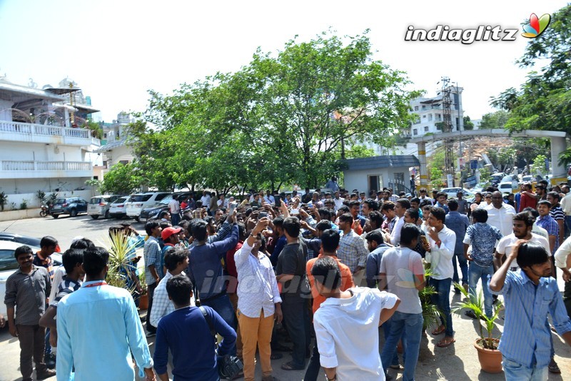 Pawan Kalyan, Allu Arjun @ Film Chamber