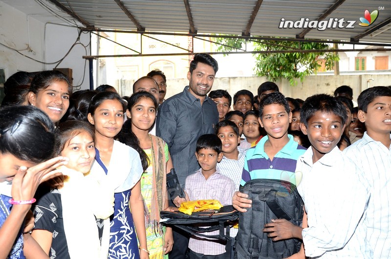 'MLA' Team At Keshava Trust Orphanage, Secunderabad