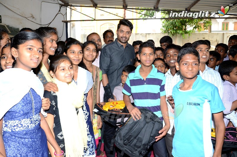 'MLA' Team At Keshava Trust Orphanage, Secunderabad