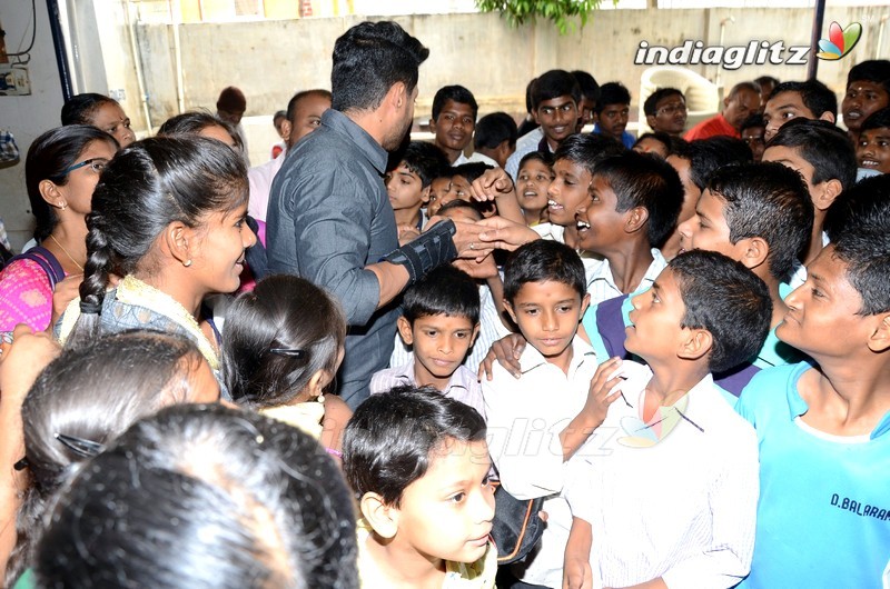 'MLA' Team At Keshava Trust Orphanage, Secunderabad