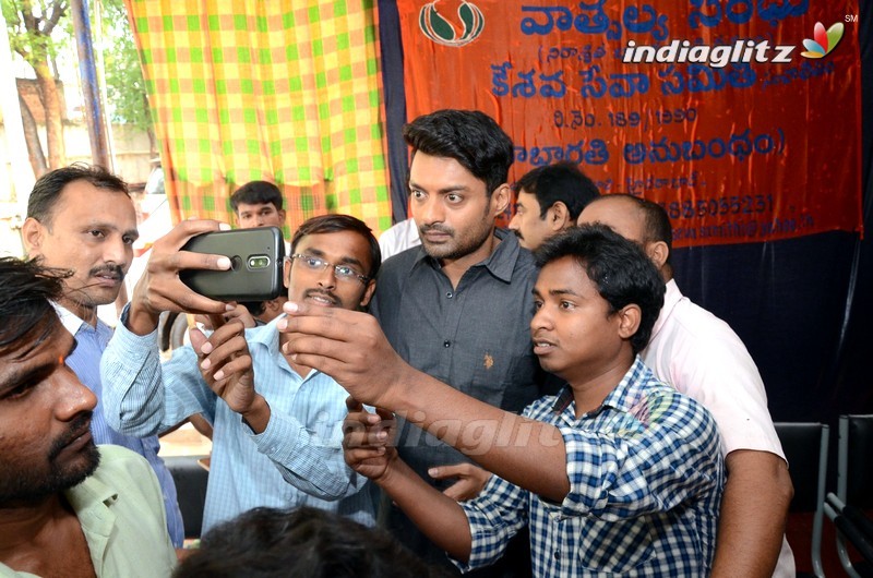 'MLA' Team At Keshava Trust Orphanage, Secunderabad