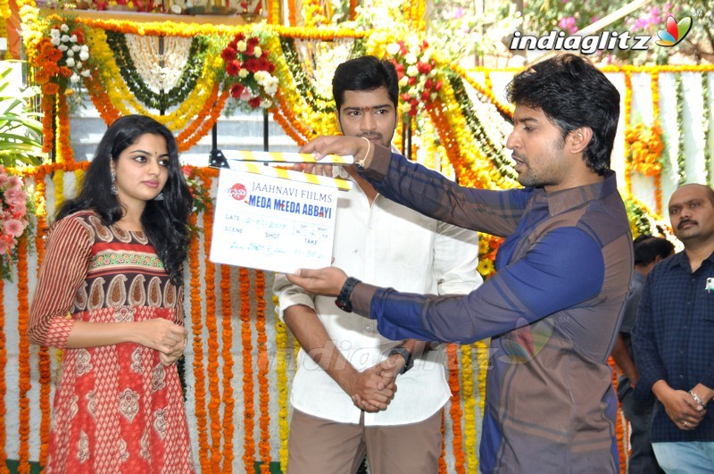 'Meda Meeda Abbayi' Movie Launch