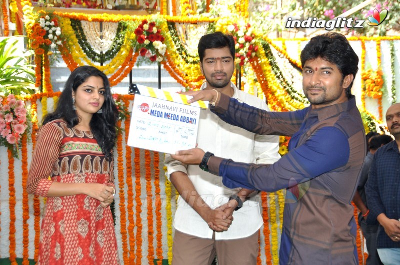 'Meda Meeda Abbayi' Movie Launch