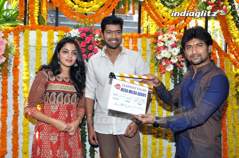 'Meda Meeda Abbayi' Movie Launch