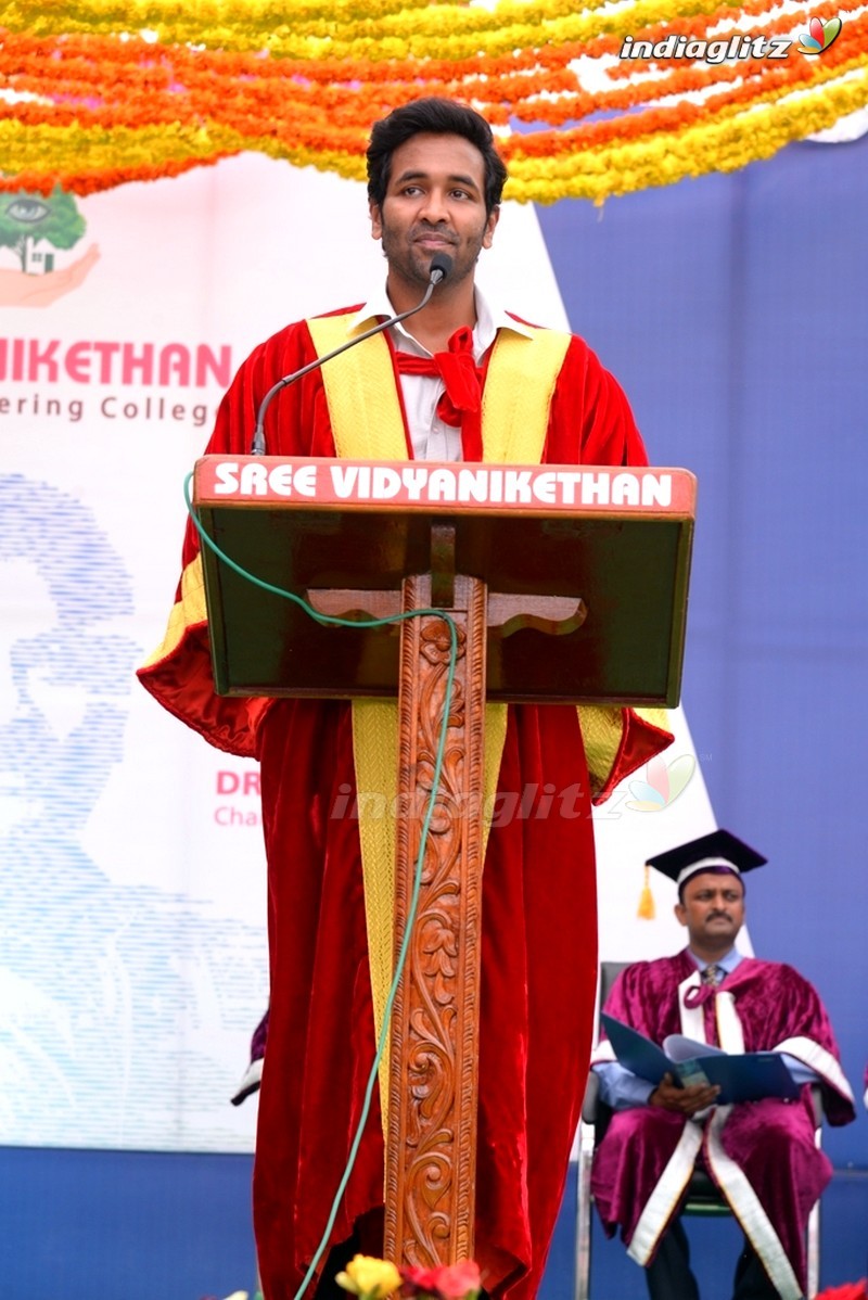 Sree Vidyanikethan Engineering College Graduation Day Stills