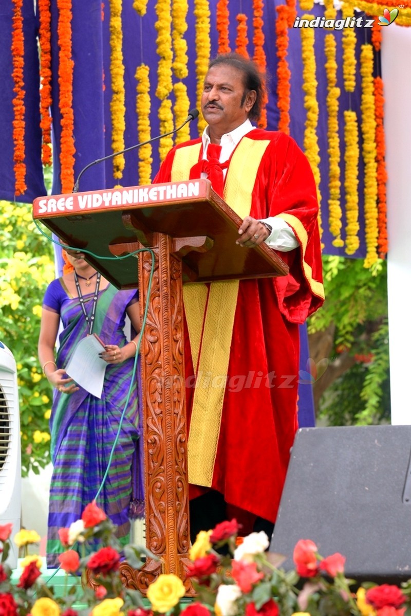 Sree Vidyanikethan Engineering College Graduation Day Stills