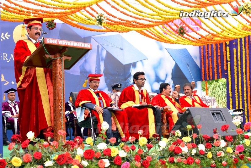 Sree Vidyanikethan Engineering College Graduation Day Stills