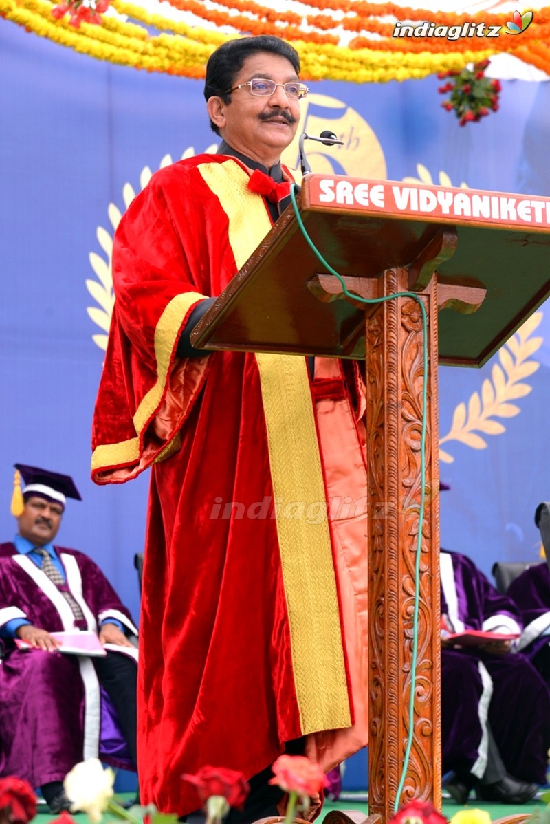 Sree Vidyanikethan Engineering College Graduation Day Stills