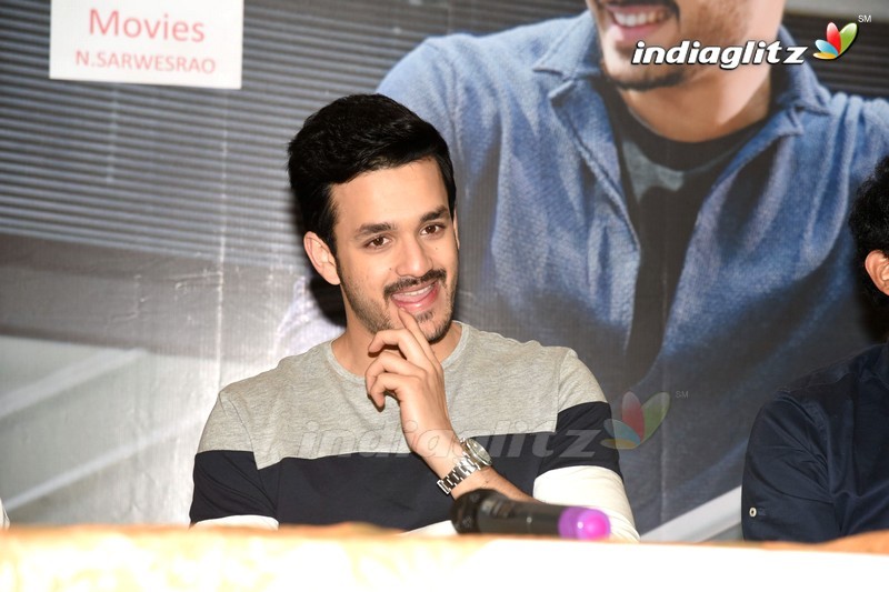 'Mr Majnu' Success Meet at Vijayawada