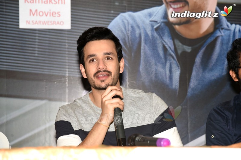 'Mr Majnu' Success Meet at Vijayawada