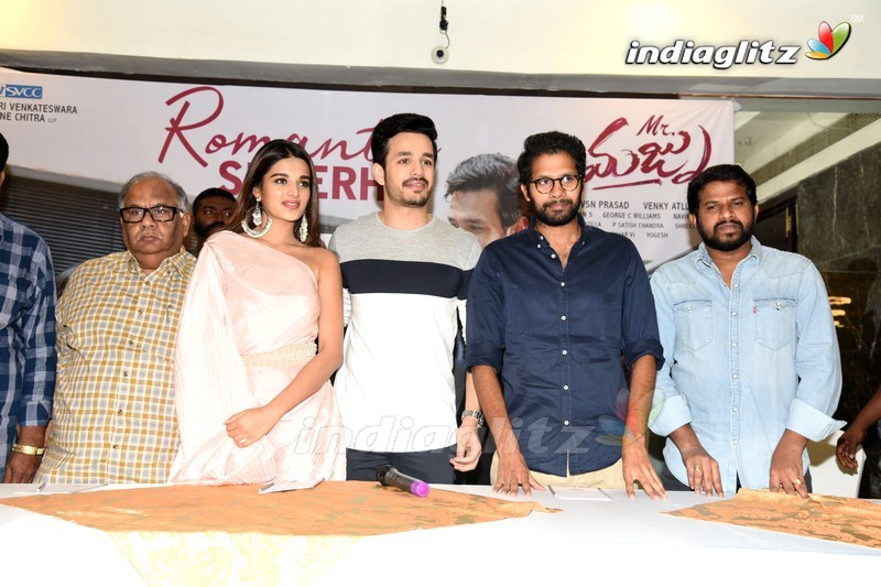 'Mr Majnu' Success Meet at Vijayawada