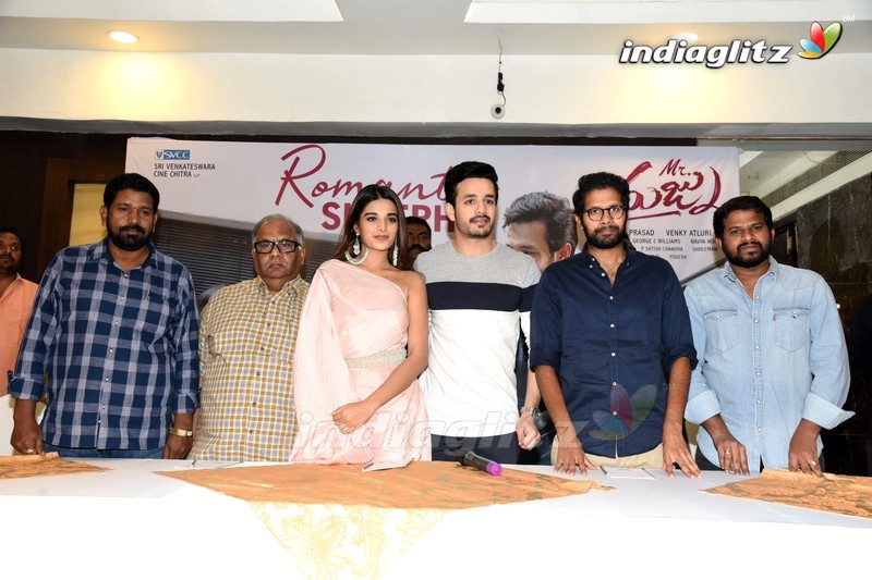 'Mr Majnu' Success Meet at Vijayawada