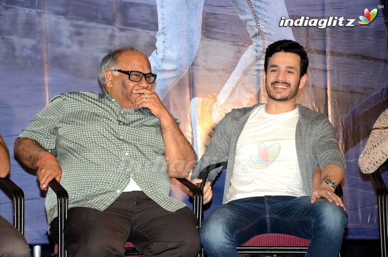 'Mr Majnu' Team Celebrates Success