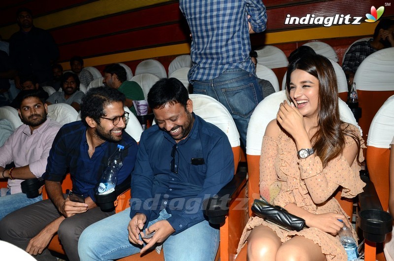 'Mr Majnu' Team @ Devi Theater