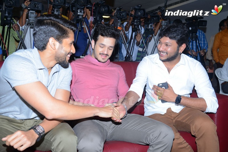 Akhil, Naga Chaitanya Launches Nagarjuna's Postal Stamp