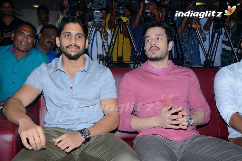 Akhil, Naga Chaitanya Launches Nagarjuna's Postal Stamp