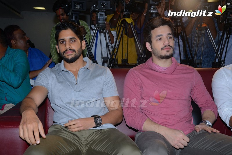 Akhil, Naga Chaitanya Launches Nagarjuna's Postal Stamp