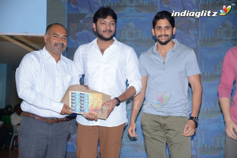 Akhil, Naga Chaitanya Launches Nagarjuna's Postal Stamp