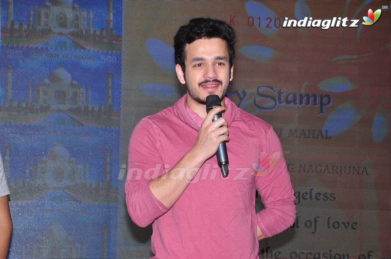 Akhil, Naga Chaitanya Launches Nagarjuna's Postal Stamp