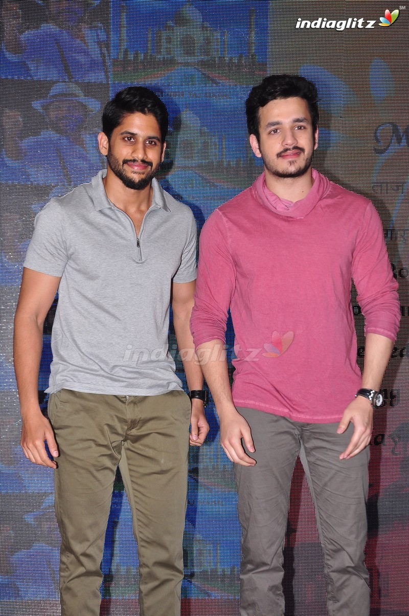 Akhil, Naga Chaitanya Launches Nagarjuna's Postal Stamp