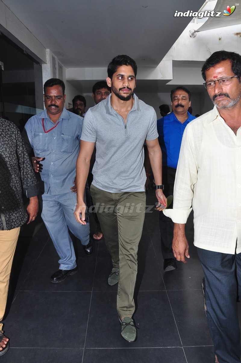 Akhil, Naga Chaitanya Launches Nagarjuna's Postal Stamp