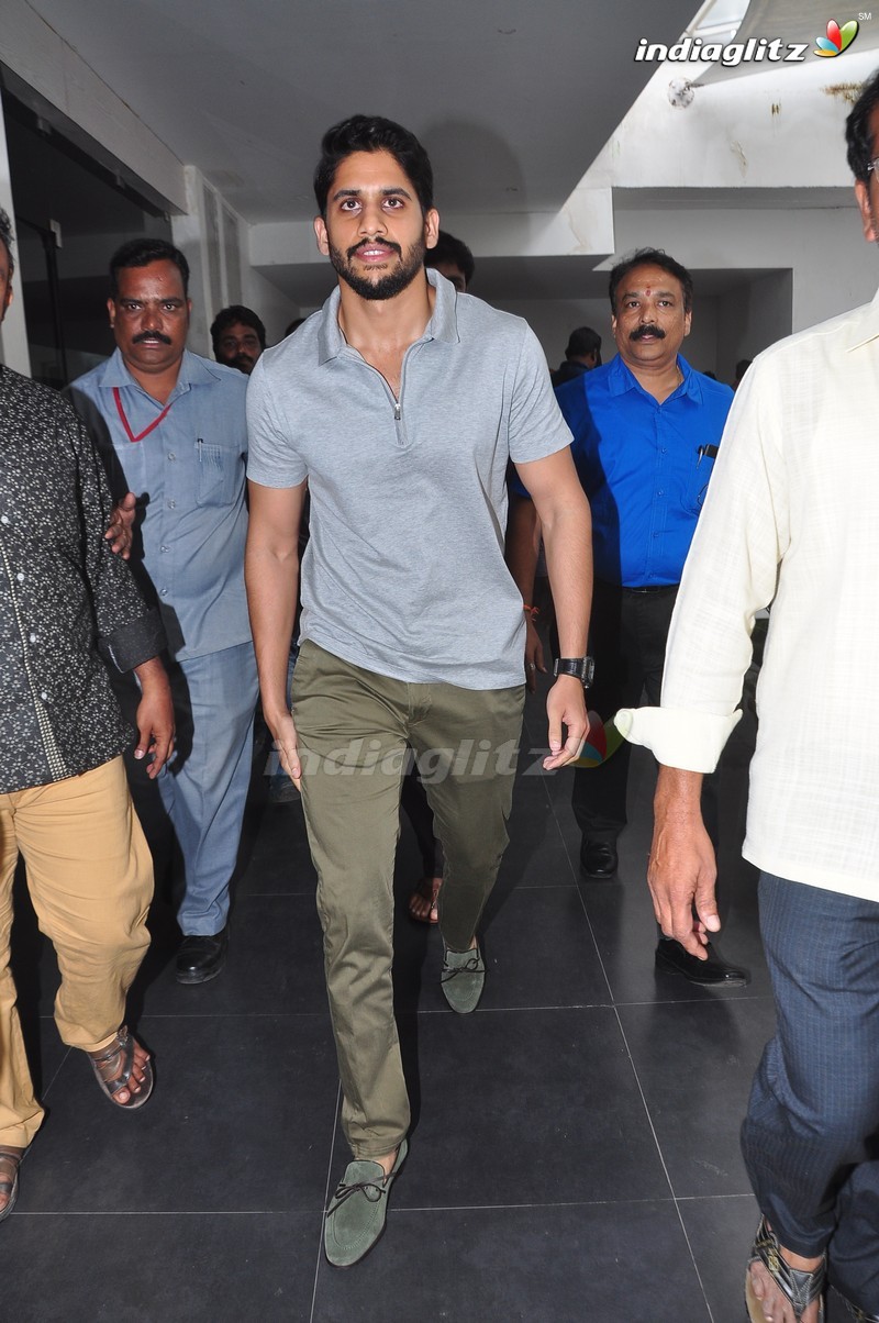 Akhil, Naga Chaitanya Launches Nagarjuna's Postal Stamp