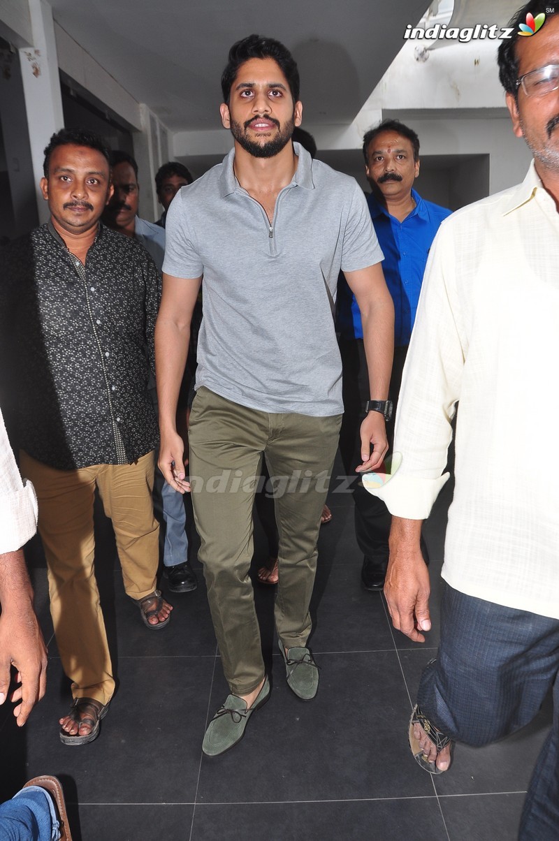 Akhil, Naga Chaitanya Launches Nagarjuna's Postal Stamp