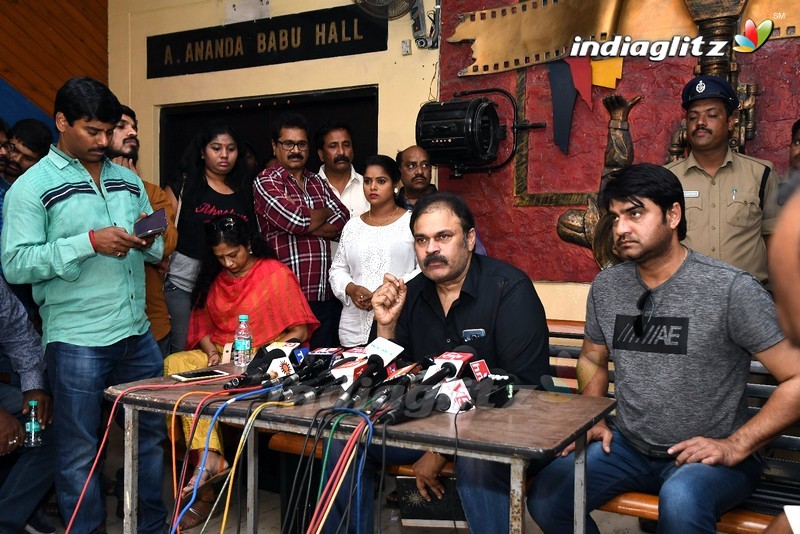 Naga Babu Press Meet About Casting Couch & Sri Reddy