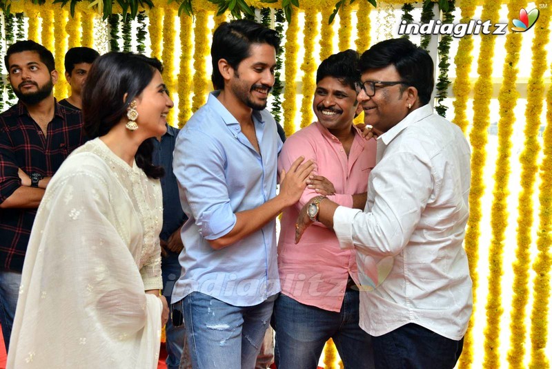 Naga Chaitanya, Samantha New Movie Launch