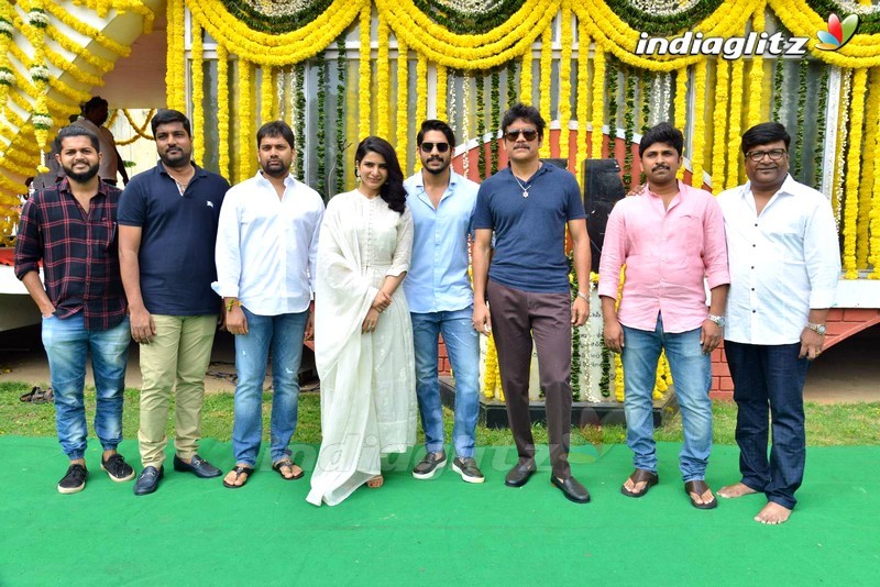 Naga Chaitanya, Samantha New Movie Launch