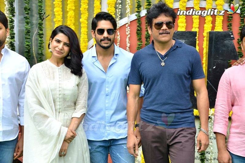 Naga Chaitanya, Samantha New Movie Launch