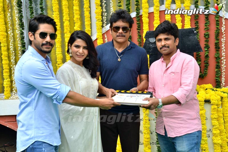 Naga Chaitanya, Samantha New Movie Launch