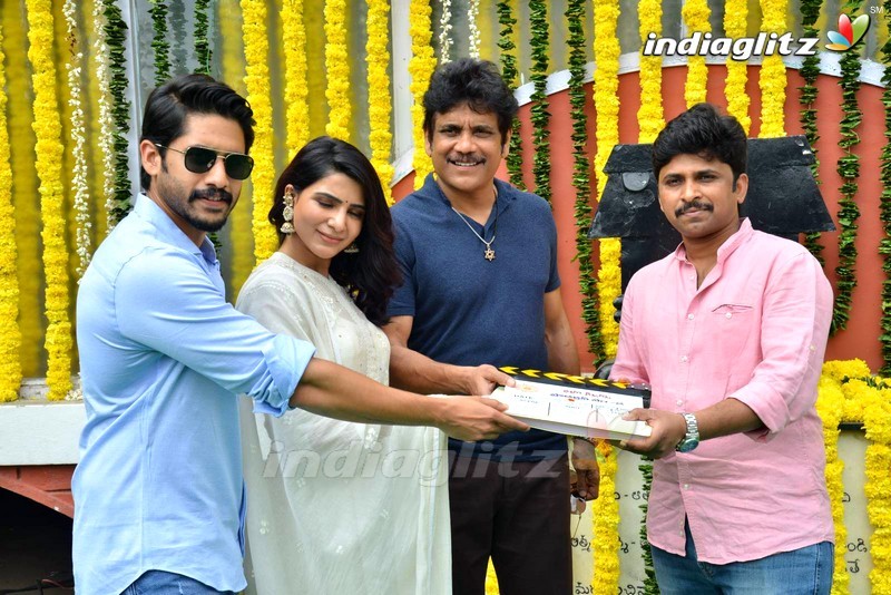 Naga Chaitanya, Samantha New Movie Launch