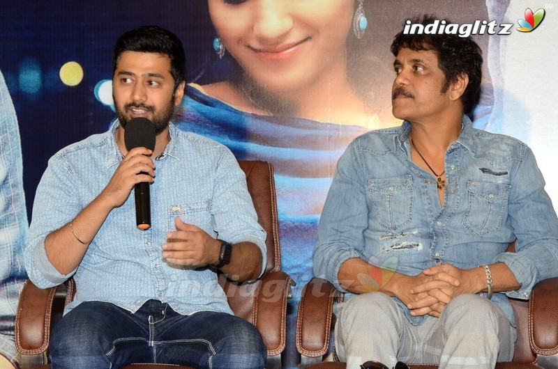 Nagarjuna Press Meet About 'Chi La Sow'