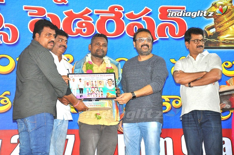 Nandi Awards 2012&13 Winners Felicitated By Telugu TV & Workers Federation