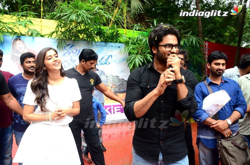 'Nannu Dochukunduvate' Team at KIET College, Kakinada