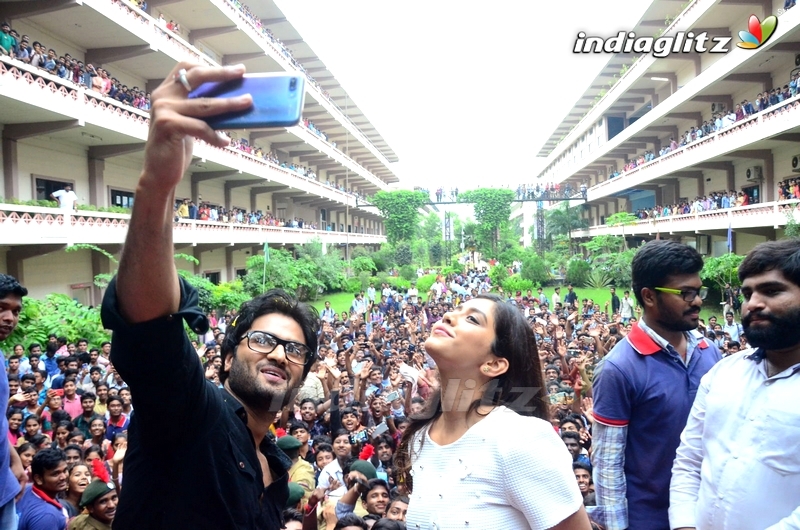 'Nannu Dochukunduvate' Team at KIET College, Kakinada