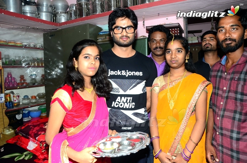 Sudheer Babu Fans Meet in CMR Mall,Vizag and Srikakulam