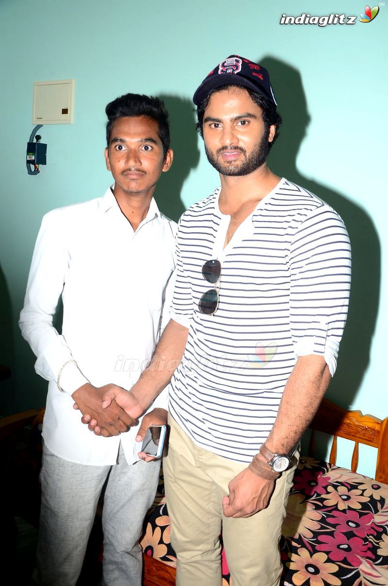 'Nannu Dochukuduvate' Team @ Priyadarshini College & Sudheer Babu Fans Meet @ Khammam