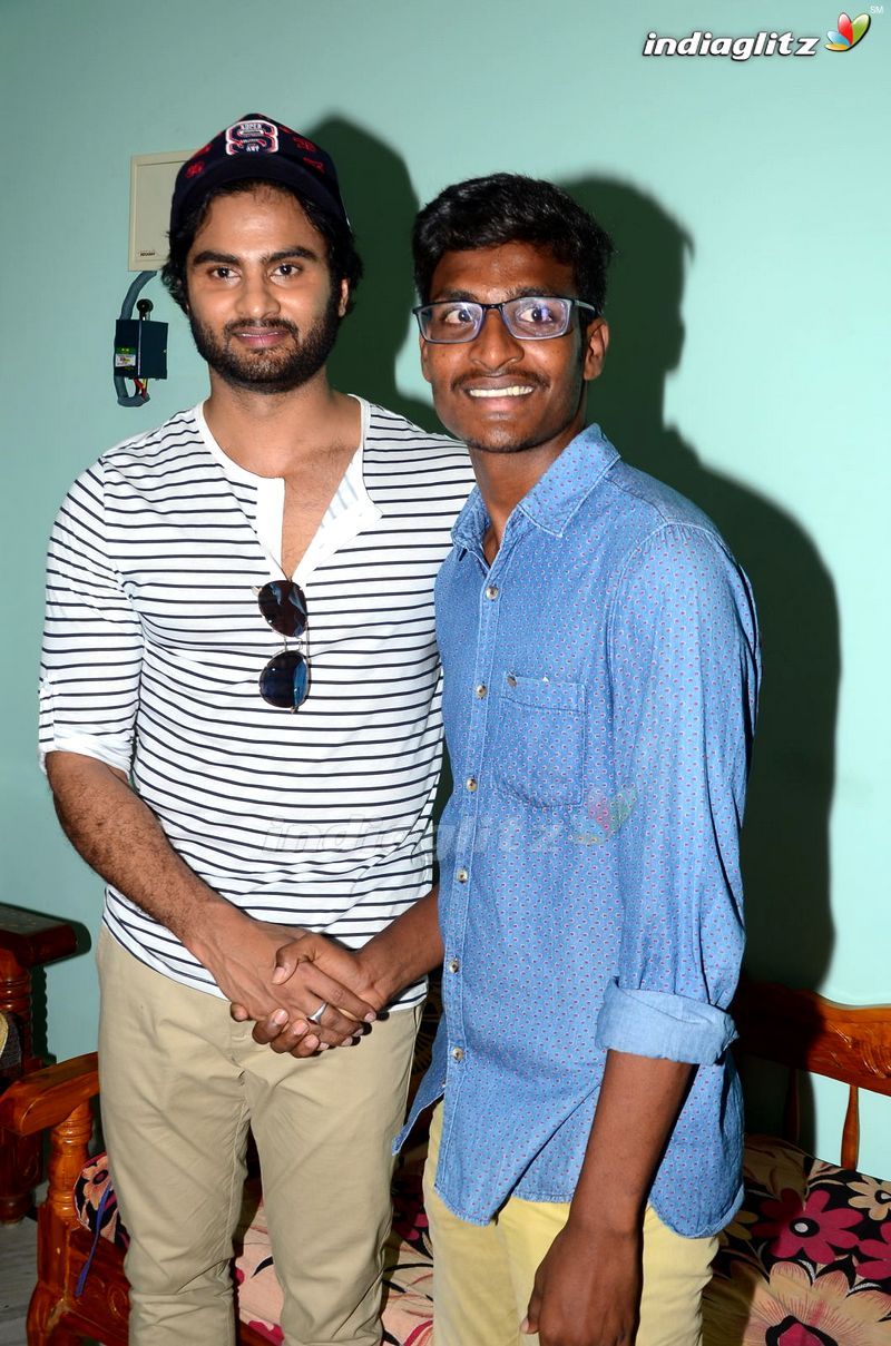 'Nannu Dochukuduvate' Team @ Priyadarshini College & Sudheer Babu Fans Meet @ Khammam