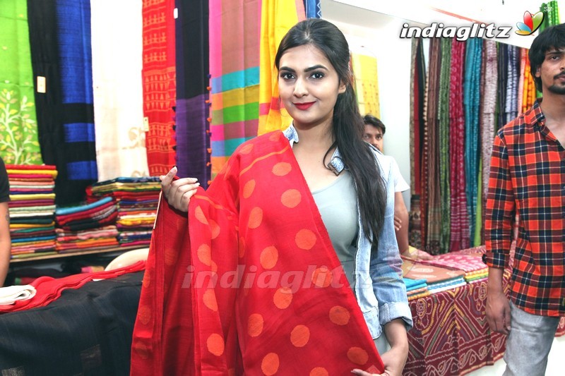 Neha Deshpande Inaugurates Silk India Expo