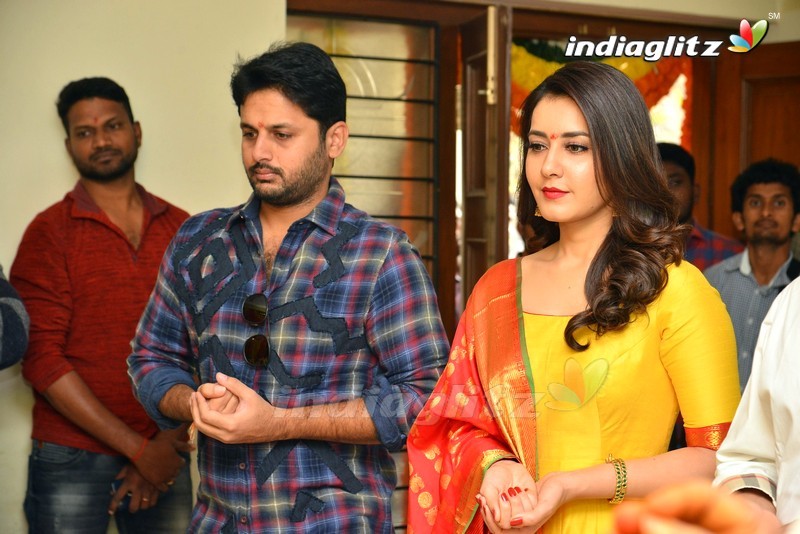 Nithiin's 'Srinivasa Kalyanam' Movie Launch