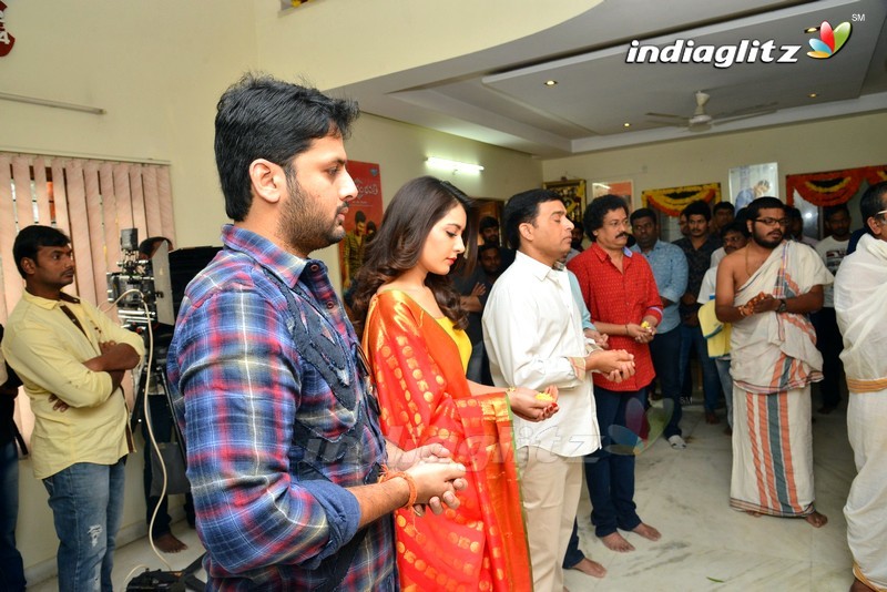 Nithiin's 'Srinivasa Kalyanam' Movie Launch