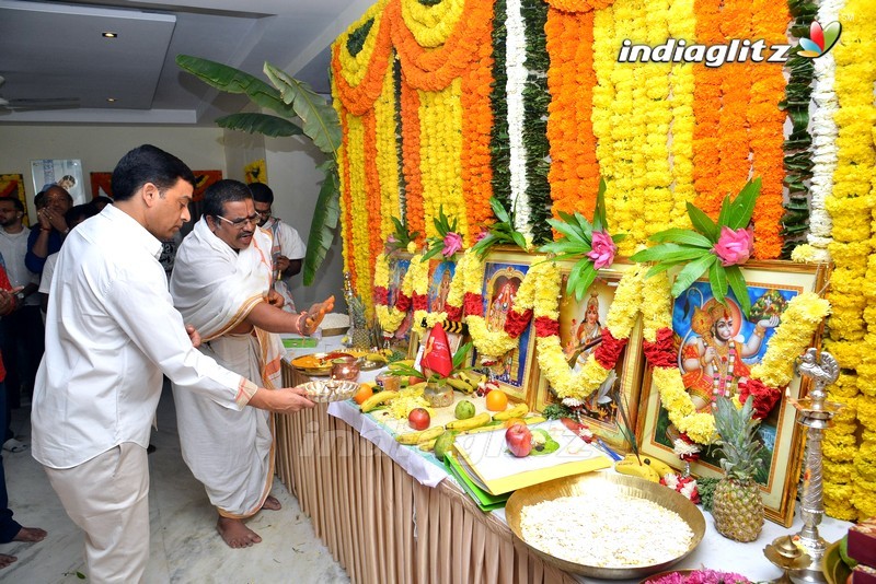 Nithiin's 'Srinivasa Kalyanam' Movie Launch