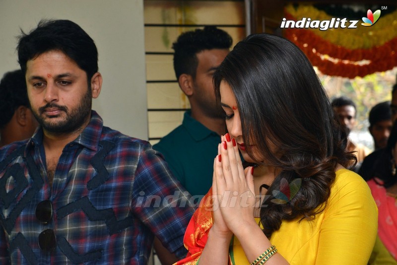 Nithiin's 'Srinivasa Kalyanam' Movie Launch