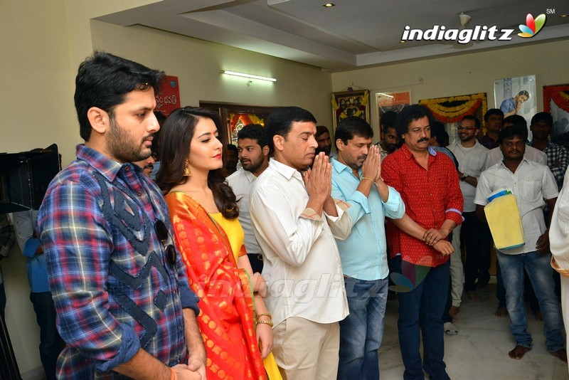 Nithiin's 'Srinivasa Kalyanam' Movie Launch